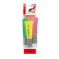 STABILO NEON Highlighter Assorted Broad Chisel 2-5 mm Pack of 4