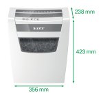 Distruggidocumenti Leitz IQ Home Taglio a frammento livello di sicurezza p-4 10 fogli