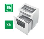 Distruggidocumenti a frammenti Leitz P5 Micro taglio livello di sicurezza p-5 10 fogli