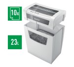 Distruggidocumenti Leitz IQ Home Taglio a frammento livello di sicurezza p-4 10 fogli