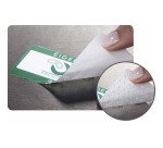 Etichette adesive Avery resistenti in poliestere bianco 99,1x42,3mm, 12 etichette per foglio, adesivo rimovibile, laser, 20 fogli