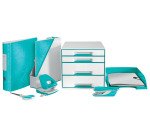 Vaschetta portacorrispondenza Leitz Plus Wow Blu polistirene 25,5 x 35,7 x 7 cm