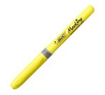 Evidenziatore BIC a scalpello Highlighter grip giallo 12 pezzi