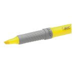 Evidenziatore BIC a scalpello Highlighter grip giallo 12 pezzi