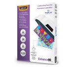 Buste Pouches per plastificazione Fellowes A4 80 micron finitura lucida in conf. da100 pz