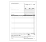Blocchi DDT Data Ufficio Documenti di trasporto 2 copie Bianco rigato perforato 14,8 x 21,5 cm carta