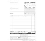 Blocchi DDT Data Ufficio Documenti di trasporto 3 copie Bianco rigato perforato 14,8 x 21,5 cm carta