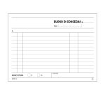 Buoni consegna Data Ufficio Bianco rigato non perforato 11,5 x 16,5 cm carta