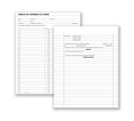 Registro verbali assemblee condominio Data Ufficio Bianco rigato non perforato 31 x 24,5 cm carta