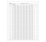 Registro corrispettivo mancato funzionamento di cassa Data Ufficio Bianco rigato non perforato 24,5 x 31 cm carta