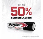 Pile alcaline Energizer Max D, 4 unità