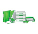 Leitz WOW Letter Tray 5226 A4 Green 25.5 x 35.7 x 7 cm