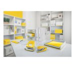 Leitz WOW Letter Tray 5226 A4 Yellow 25.5 x 35.7 x 7 cm