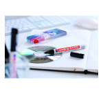 edding 8400 CD/DVD/OHP Permanent Markers, Black - Pack of 10