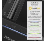 Distruggidocumenti Fellowes LX-211 taglio a microframmento livello di sicurezza P5 - 15 fogli - nero