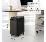 Fellowes Powershred LX221 Micro-Cut Shredder Security Level P-5 20 Sheets