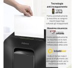 Fellowes Powershred LX201 Micro-Cut Shredder Security Level P-5 12 Sheets