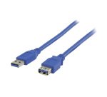 nedis Cable CCGP61010BU30 1 x USB 3.0 A Male to 1 x USB 3.0 A Female 3m Blue