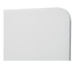 Lavagna magnetica in vetro Nobo Impression Pro con vassoio porta accessori nascosto bianco brillante 190 x 100 cm