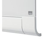 Lavagna magnetica in vetro Nobo Impression Pro con vassoio porta accessori nascosto bianco brillante 190 x 100 cm