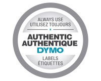 Nastro DYMO Rhino Nylon nero bianco 12 mm x 3,5 m