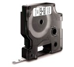 DYMO S0720780 Nastro Standard D1, 6 mm x 7 m, Nero su Bianco