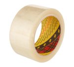 Scotch Low Noise Packaging Tape 309 50mm x 66m Transparent 6 Rolls