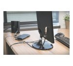 Kensington 2.0 Desktop and Peripherals Locking Kit With T-Bar Anchor K64424WW For Standard Security Slots