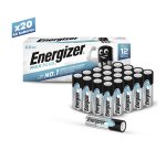 Energizer AA Alkaline Batteries Max Plus LR6 1.5V Pack of 20