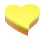 CAIMI Shaped notes assorted cube heart arrow apple message 3 Pieces