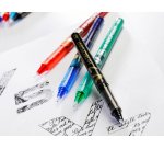 Penna roller V7 Hi-Tecpoint punta ago medio 12 pz