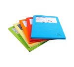 Cartelle con finestra alta capacità Exacompta A4 Assortiti con soffietto 1,5 cm 80 g/m² cartoncino 50 unità