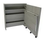 Mobile con scrivania a ribalta UNISIT USWM8/BI Secret Smart Bodega 800 x 220 x 930 mm