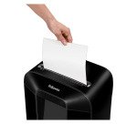 Distruggidocumenti Fellowes LX85 taglio a frammento livello di sicurezza P4 - 12 fogli - nero