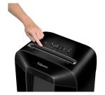 Distruggidocumenti Fellowes LX85 taglio a frammento livello di sicurezza P4 - 12 fogli - nero