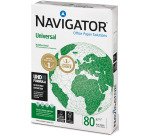 Carta A4 Navigator Universal 80g 5 risme da 500 fogli - Carta per stampa e fotocopie