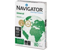 Carta A4 Navigator Universal 80g 5 risme da 500 fogli - Carta per stampa e fotocopie