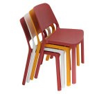 Sedia a 4 gambe UNISIT NKS bianco ghiaccio