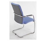 Sedia su slitta UNISIT Lithium LTLTA/PB Vera pelle blu