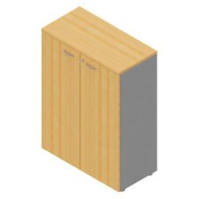 Armadio medio Quadrifoglio Ante legno Faggio 900 x 450 x 1.230 mm