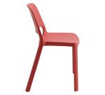 Sedia a 4 gambe UNISIT NKS corallo