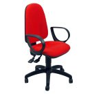 Sedia operativa Eco Smart girevole UNISIT Team TMSY rosso