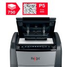 Distruggidocumenti Rexel Optimum Autofeed+ 750M, Taglio Micro, Sicurezza P-5, 750 Fogli, 140L