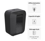 Fellowes Shredder LX45 Cross Cut Security Level P-4