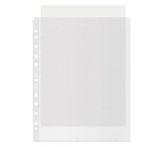 Buste a perforazione Universale 100% riciclate Esselte Office 22 x 30 cm trasparente polipropilene finitura goffrata a buccia d'arancia spessore medio 100 unità