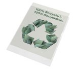 Buste a ''L'' Esselte De Luxe 100% riciclate antiriflesso 22x30cm 100 unità