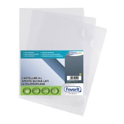 FAVORIT L-sleeves Superior A4 Transparent pp 50 pieces