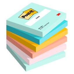 Post-it Adhesive notes 76 x 76 mm Dreamy Assorted 6 Pieces of 100 Sheets