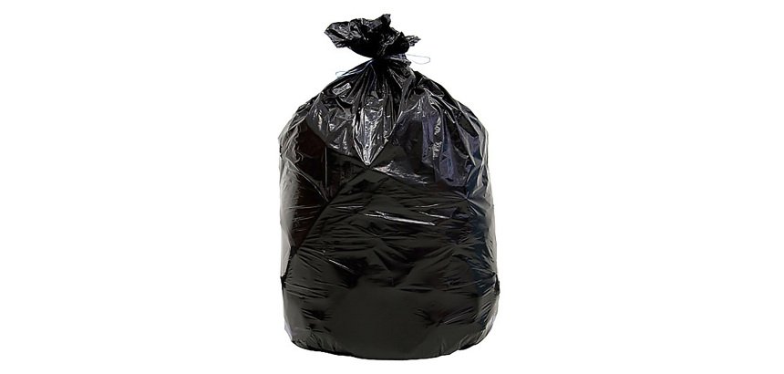 Sacchi della spazzatura 160 lt Nero 90 x 110 cm 100 unità
