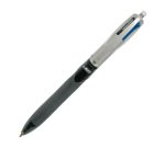 Penna a sfera a scatto BIC 4 Colori Grip Pro, 1mm
